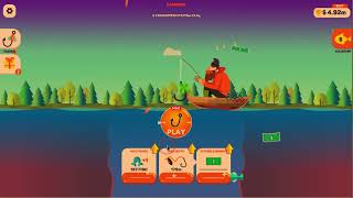 How to get inf money in Cool Math Game Tiny Fishing On Chromebook [upl. by Llenet]