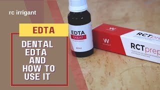 dental edta and how to use it [upl. by Japheth]