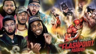 Flashpoint Paradox  Group Reaction  Movie Review [upl. by Atiram838]