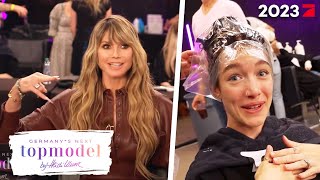 Das gab es noch NIE Heute bekommt auch Heidi Klum ein Umstyling  GNTM 2023  ProSieben [upl. by Ruzich]