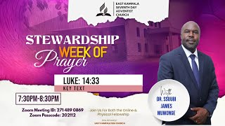 East Kampala SDA Church  Stewardship Revival week23rd November 2024Day 1 [upl. by Dorolice]