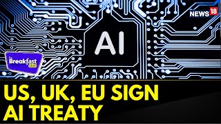 Artificial Intelligence  US UK EU Sign Intl AI Treaty Know All About It On The Breakfast Club [upl. by Yettie]