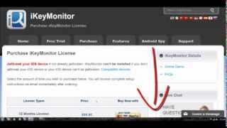 IKeyMonitor Review  Coupon  Keylogger for Iphone Ipad Ipod Touch [upl. by Kingsly547]