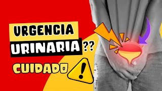 CUIDADO ⚠️ ¿URGENCIA PARA ORINAR  CONOZCA LAS ENFERMEDADES QUE PUEDEN CAUSAR ESTE SÍNTOMA [upl. by Noit32]