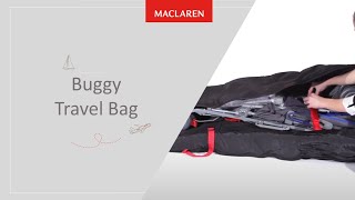 How to put your Stroller in a Travel Bag [upl. by Narrad]