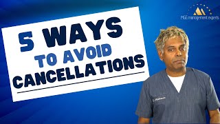 5 Ways to Avoid Cancellations  Dental Practice Management Tip [upl. by Sherwin]