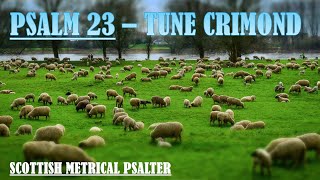 Scottish Metrical Psalter 1650 Psalm 23  Tune Crimond  Devotional Intro amp Psalm Singing [upl. by Farmelo]