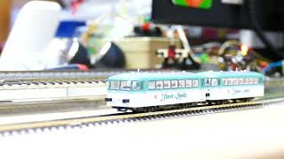 Minitrix N scale railbus set with sound [upl. by Bledsoe481]