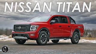 2022 Nissan Titan Pro 4x  Dinosaur Stories [upl. by Llenahs408]