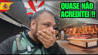 Melhor e mais Organizado que já vi na VIDA  MERCADO DE LA BOQUERIA [upl. by Auqinet573]