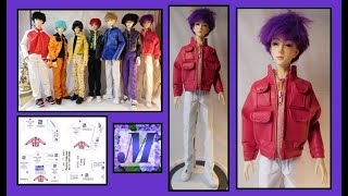 7 Coats  7 Colors 8  Sewing the PINK Coat Outfit [upl. by Norel]