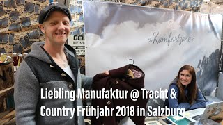 quotLieblingquot Manufaktur aus Bad Tölz auf der Messe Tracht amp Country Frühjahr 2018 Messe Salzburg [upl. by Sykes]