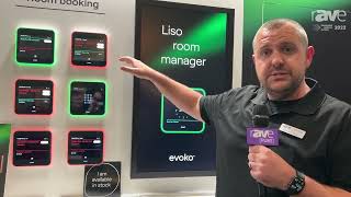 ISE 2022 SMS Evoko Group Shows Off the Liso Room Manager Room Booking System [upl. by Lu339]