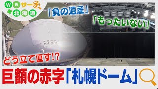 想定の２倍以上 赤字は解消できる？札幌ドーム Ｗｅサーチ北海道72 [upl. by Thorstein]