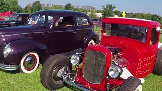 2018 Wheels of Time Street Rod Show Macungie PA [upl. by Inverson]