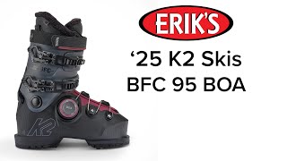 2025 K2 BFC 95 BOA Womens Ski Boots [upl. by Pol]