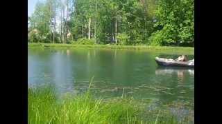 Sevylor Colorado Fishing amp Hunting Inflatable Canoe [upl. by Lazare727]