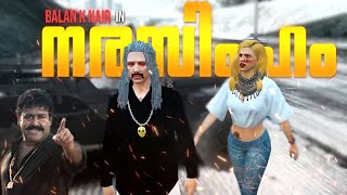 Balan K Nair In Narasimham 🔥 Ummukulsu  TVA Menny  TVA Balan K Nair 😅 Mallu Viner Gaming [upl. by Einahets]