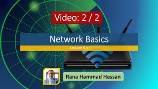 Lecture 4  Network Basics Video 22 [upl. by Nrubua]