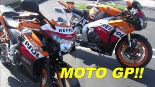 Honda CBR 1000RR amp CBR 250R Repsol MOTO GP Edition [upl. by Odraner]