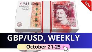 GBP USD Technical Analysis for the week of October 2125 2024 [upl. by Gianina]