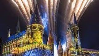 The Magic of Christmas at hogwarts castle 2023 universalstudios hollywood losangeles hogwarts [upl. by Paddy]