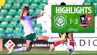 Highlights  Yeovil Town 13 Exeter City [upl. by Aneras]