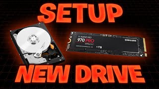 How to Add New Drive to Windows 11 2024 [upl. by Honebein]