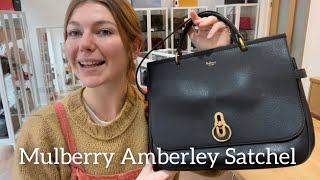 Mulberry Amberley Satchel Bag Review [upl. by Dian]