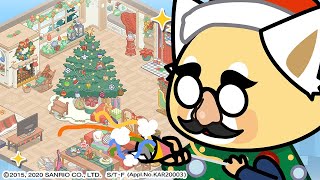 Christmas Theme  Aggretsuko The Short Timer Strikes Back Your Dream office in the Puzzle Game [upl. by Eenet]