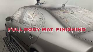 Skoda car matte colourful finishing colour change contact9655365584 [upl. by Annelg]