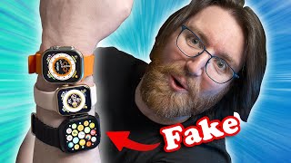 I Bought A Range Of FAKE Apple Watches In China [upl. by Nylrats931]