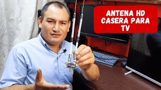 👉Como hacer una ANTENA HD casera 2023 Antena HD para TV  Fácil y económico🔥III [upl. by Sug]