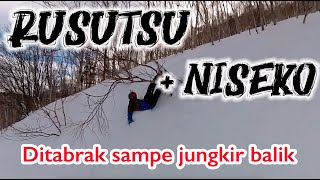 NISEKO Part 2  Ditabrak sampe jungkir balik 😱  RIKAS HARSA [upl. by Seften70]