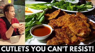 Crispy Fried Chicken Cutlets In Few Mins [upl. by Arenahs560]