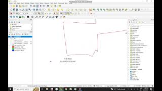 How to Add Side Village names with village code in Qgis [upl. by Brottman]