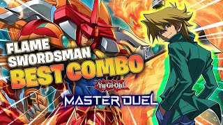 Yu Gi Oh Master Duel  Joey Wheeler Returns Flame Swordsman X Infernoble Best Deck Combo [upl. by Schwing]