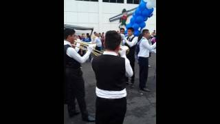 Banda de paz centro escolar reino de holanda los honores a la bandera salvadoreña [upl. by Lakin]