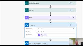 How to create a PDF using Power Automate from a SharePoint List Item [upl. by Lynnworth]