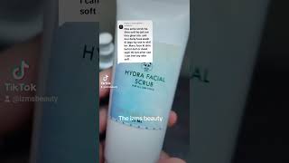 Hydra facial scrub  youtube skincare shorts [upl. by Aicilaf]