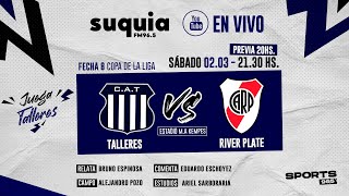 En Vivo  Talleres  River  Copa de la Liga  Radio Suquia [upl. by Ttelracs104]