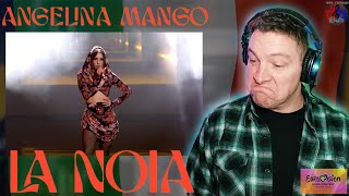 American Reacts to Angelina Mango quotLa Noiaquot 🇮🇹 National Final Performance  Italy EuroVision 2024 [upl. by Wawro]