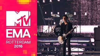 Green Day  American Idiot Live from the 2016 MTV EMA Awards [upl. by Oos]