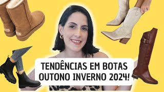 Tendências em Botas para o Outono Inverno 2024 [upl. by Hiltan]