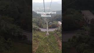 Genting highland Malaysia travel downtown sunset viralvideo [upl. by Aicert]