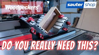 Woodpeckers Tools Spline Jig Unboxing Assembly and Honest Review woodworking woodwork [upl. by Nwahsear395]