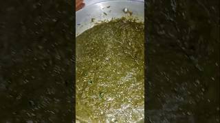 Sarso ka saag with makki ki rotiviralshortyummyfood punjabdanapanikitchen [upl. by Larry]