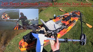 My Watersnake Trolling Motor Lightweight and Quite Fast [upl. by Rehpotsirh794]