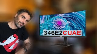 Philips 346E2CUAE  monitor UltraWide ideal para trabajar [upl. by Yeorgi364]