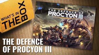 Unboxing  The Defence of Procyon III  PSC Games [upl. by Morse425]